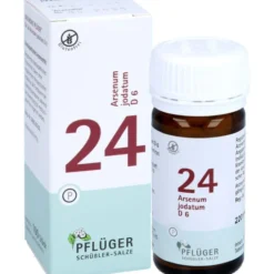 BIOCHEMIE Pflüger 24 Arsenum jodatum D 6 Tabletten 100 St