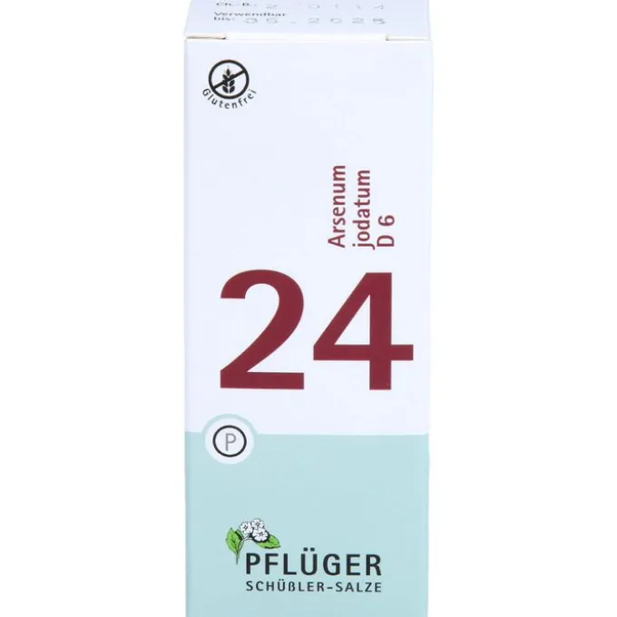 BIOCHEMIE Pflüger 24 Arsenum jodatum D 6 Tabletten 100 St