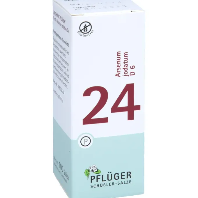 BIOCHEMIE Pflüger 24 Arsenum jodatum D 6 Tabletten 100 St
