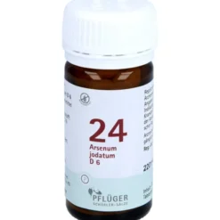 BIOCHEMIE Pflüger 24 Arsenum jodatum D 6 Tabletten 100 St