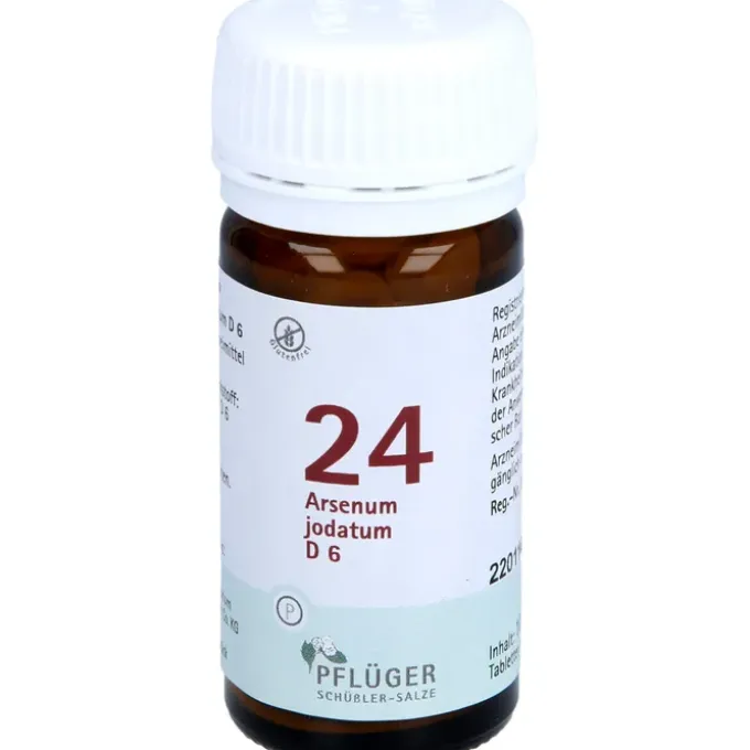 BIOCHEMIE Pflüger 24 Arsenum jodatum D 6 Tabletten 100 St