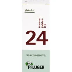BIOCHEMIE Pflüger 24 Arsenum jodatum D 6 Tabletten 100 St