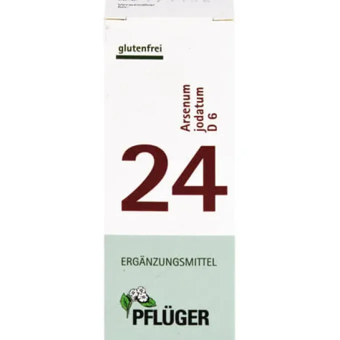 BIOCHEMIE Pflüger 24 Arsenum jodatum D 6 Tabletten 100 St