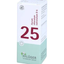 BIOCHEMIE Pflüger 25 Aurum chlorat.natron.D 6 Tab. 100 St