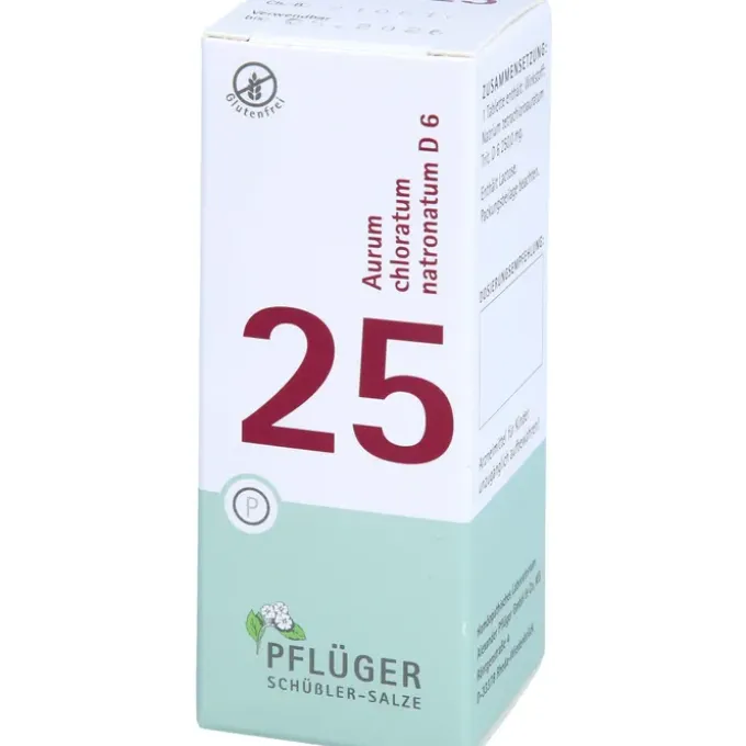 BIOCHEMIE Pflüger 25 Aurum chlorat.natron.D 6 Tab. 100 St