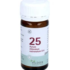 BIOCHEMIE Pflüger 25 Aurum chlorat.natron.D 6 Tab. 100 St