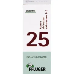 BIOCHEMIE Pflüger 25 Aurum chlorat.natron.D 6 Tab. 100 St