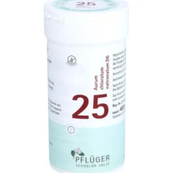 BIOCHEMIE Pflüger 25 Aurum chlorat.natron.D 6 Tab. 400 St