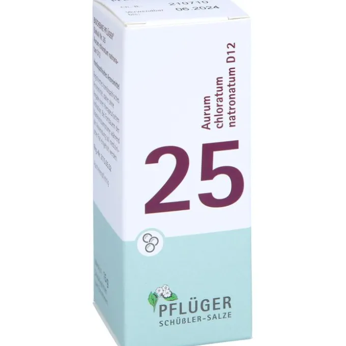 BIOCHEMIE Pflüger 25 Aurum chlorat.natron.D 12 Gl. 15 g