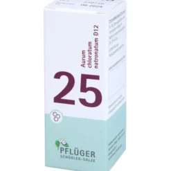 BIOCHEMIE Pflüger 25 Aurum chlorat.natron.D 12 Gl. 15 g