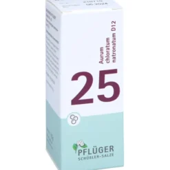 BIOCHEMIE Pflüger 25 Aurum chlorat.natron.D 12 Gl. 15 g