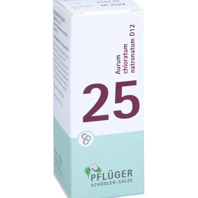 BIOCHEMIE Pflüger 25 Aurum chlorat.natron.D 12 Gl. 15 g