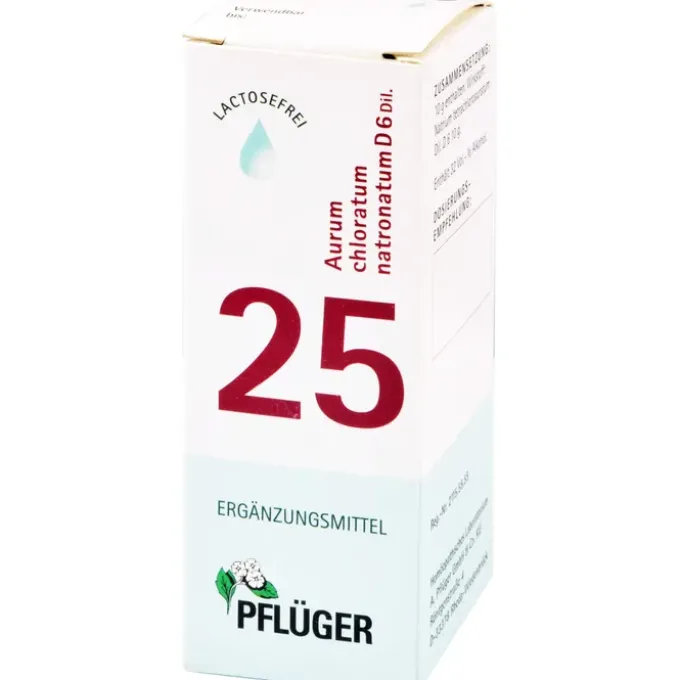 BIOCHEMIE Pflüger 25 Aurum chlorat.natron.D 6 Tro. 30 ml