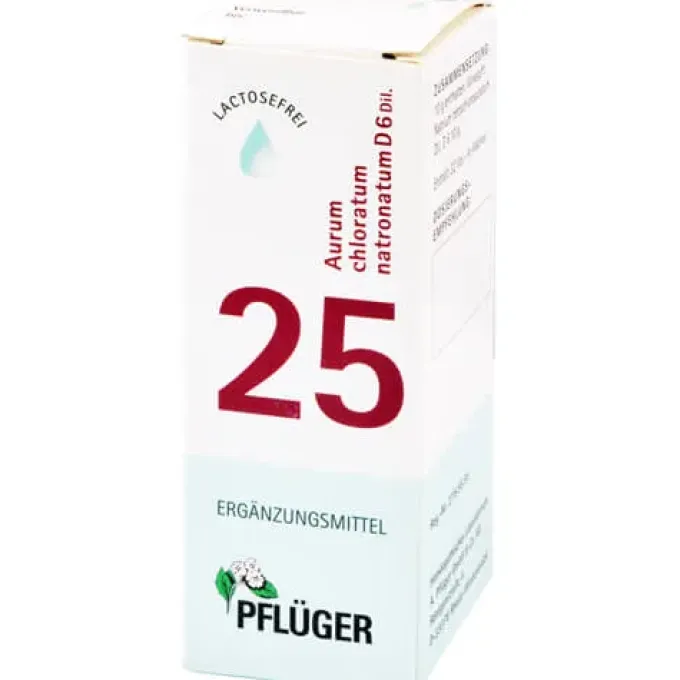 BIOCHEMIE Pflüger 25 Aurum chlorat.natron.D 6 Tro. 30 ml