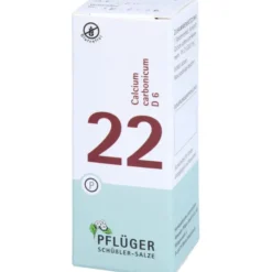 BIOCHEMIE Pflüger 22 Calcium carbonicum D 6 Tabl. 100 St