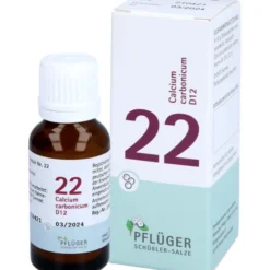 BIOCHEMIE Pflüger 22 Calcium carbonicum D 12 Glob. 15 g