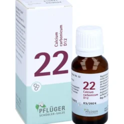 BIOCHEMIE Pflüger 22 Calcium carbonicum D 12 Glob. 15 g