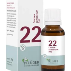 BIOCHEMIE Pflüger 22 Calcium carbonicum D 12 Glob. 15 g