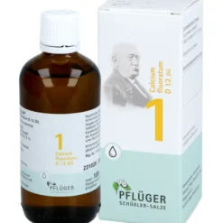 BIOCHEMIE Pflüger 1 Calcium fluoratum D 12 Tropfen 100 ml