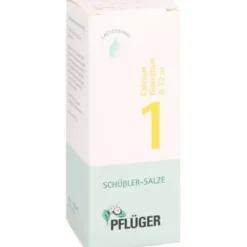 BIOCHEMIE Pflüger 1 Calcium fluoratum D 12 Tropfen 100 ml