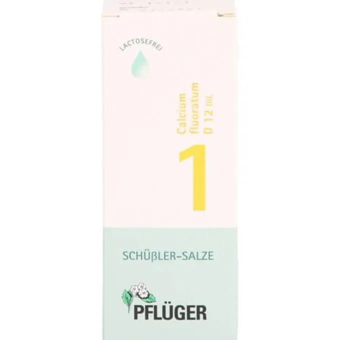 BIOCHEMIE Pflüger 1 Calcium fluoratum D 12 Tropfen 100 ml