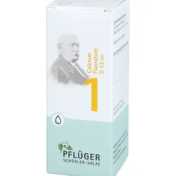 BIOCHEMIE Pflüger 1 Calcium fluoratum D 12 Tropfen 100 ml