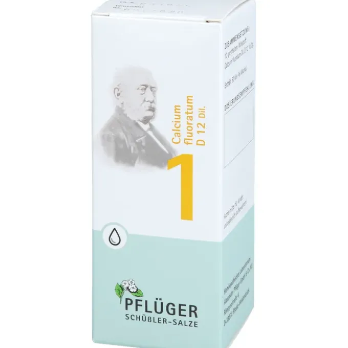 BIOCHEMIE Pflüger 1 Calcium fluoratum D 12 Tropfen 100 ml
