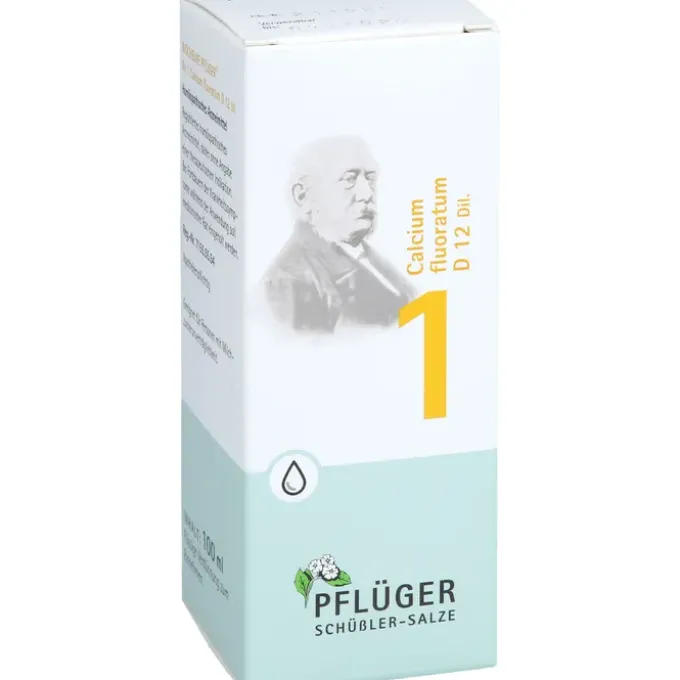 BIOCHEMIE Pflüger 1 Calcium fluoratum D 12 Tropfen 100 ml