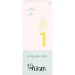 BIOCHEMIE Pflüger 1 Calcium fluoratum D 12 Tropfen 100 ml