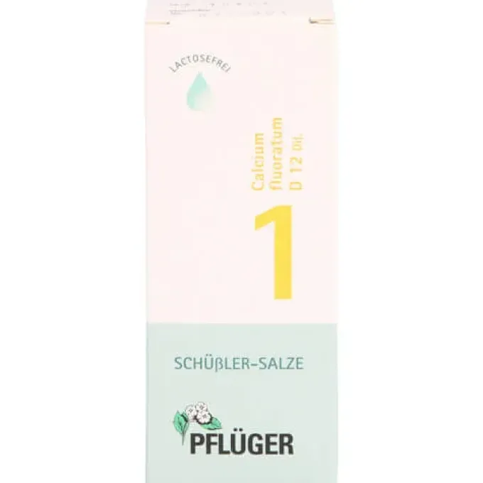 BIOCHEMIE Pflüger 1 Calcium fluoratum D 12 Tropfen 100 ml