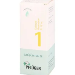BIOCHEMIE Pflüger 1 Calcium fluoratum D 12 Tropfen 100 ml