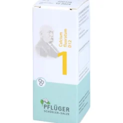 BIOCHEMIE Pflüger 1 Calcium fluoratum D 12 Globuli 15 g