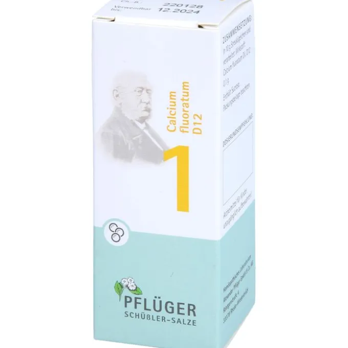 BIOCHEMIE Pflüger 1 Calcium fluoratum D 12 Globuli 15 g