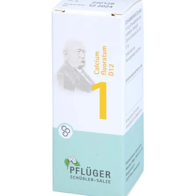 BIOCHEMIE Pflüger 1 Calcium fluoratum D 12 Globuli 15 g
