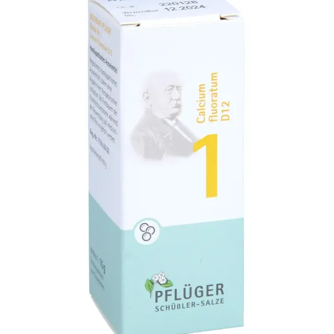 BIOCHEMIE Pflüger 1 Calcium fluoratum D 12 Globuli 15 g