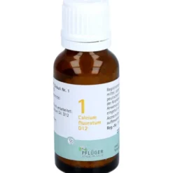 BIOCHEMIE Pflüger 1 Calcium fluoratum D 12 Globuli 15 g