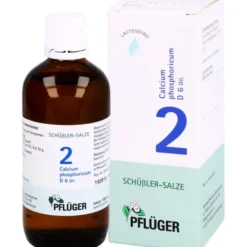 BIOCHEMIE Pflüger 2 Calcium phosphoricum D 6 Tro. 100 ml