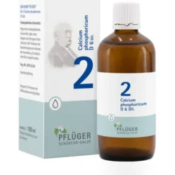 BIOCHEMIE Pflüger 2 Calcium phosphoricum D 6 Tro. 100 ml