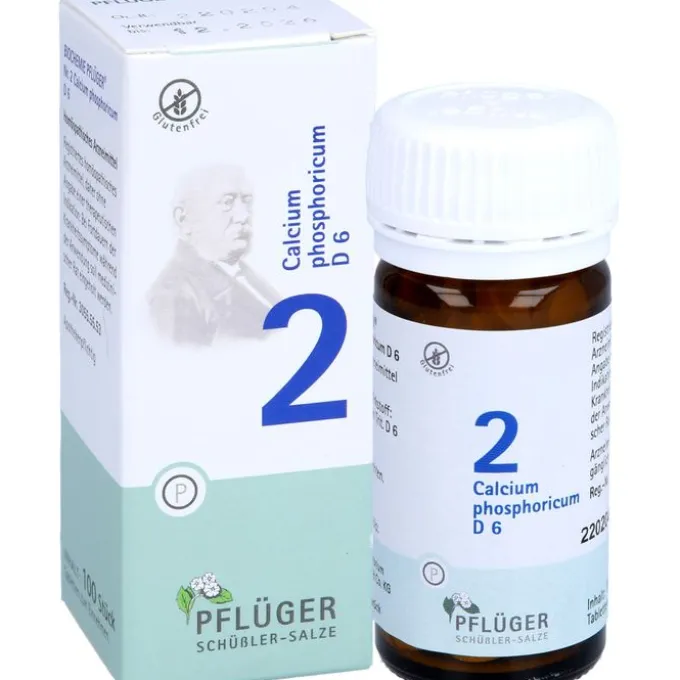 BIOCHEMIE Pflüger 2 Calcium phosphoricum D 6 Tabl. 100 St