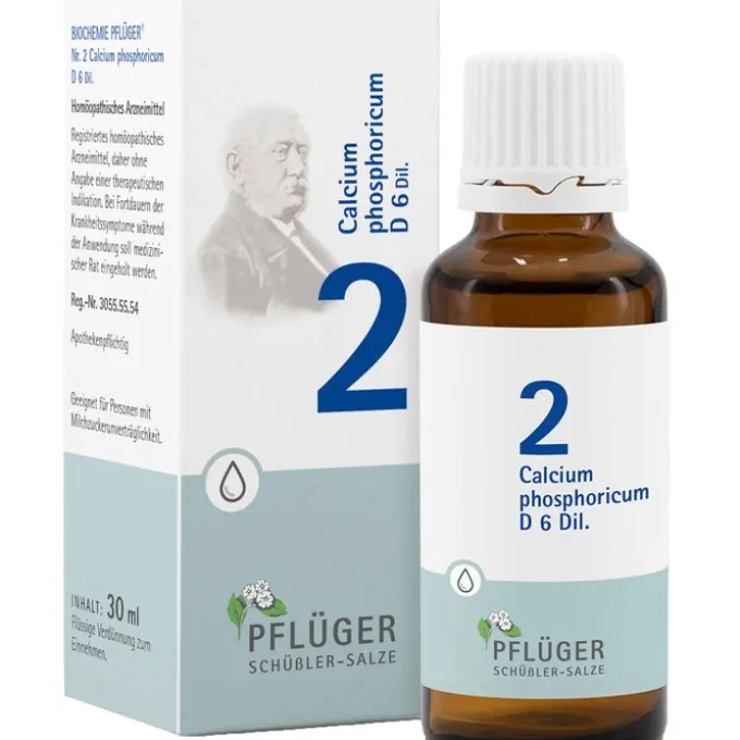 BIOCHEMIE Pflüger 2 Calcium phosphoricum D 6 Tro. 30 ml