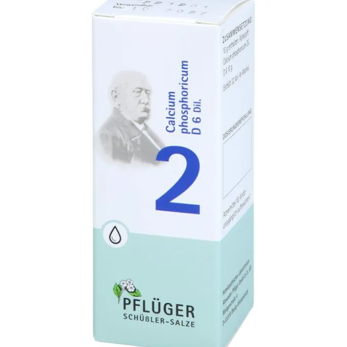 BIOCHEMIE Pflüger 2 Calcium phosphoricum D 6 Tro. 30 ml