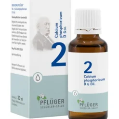 BIOCHEMIE Pflüger 2 Calcium phosphoricum D 6 Tro. 30 ml