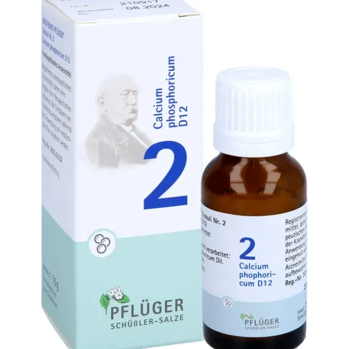 BIOCHEMIE Pflüger 2 Calcium phosphoricum D 12 Gl. 15 g