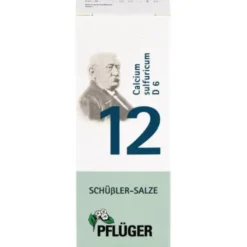 BIOCHEMIE Pflüger 12 Calcium sulfuricum D 6 Tabl. 100 St