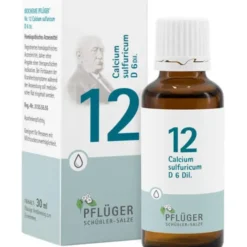 BIOCHEMIE Pflüger 12 Calcium sulfuricum D 6 Tropf. 30 ml