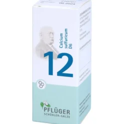 BIOCHEMIE Pflüger 12 Calcium sulfuricum D 6 Glob. 15 g