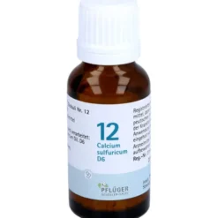 BIOCHEMIE Pflüger 12 Calcium sulfuricum D 6 Glob. 15 g