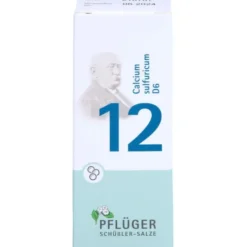 BIOCHEMIE Pflüger 12 Calcium sulfuricum D 6 Glob. 15 g