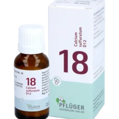 BIOCHEMIE Pflüger 18 Calcium sulfuratum D 12 Glob. 15 g
