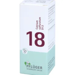 BIOCHEMIE Pflüger 18 Calcium sulfuratum D 12 Glob. 15 g